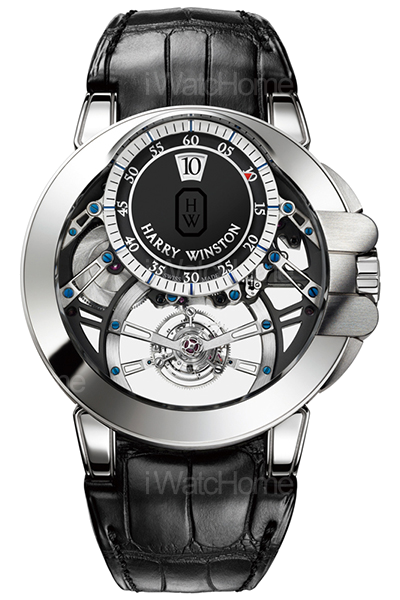 Ocean 系列陀飛輪跳時功能腕錶